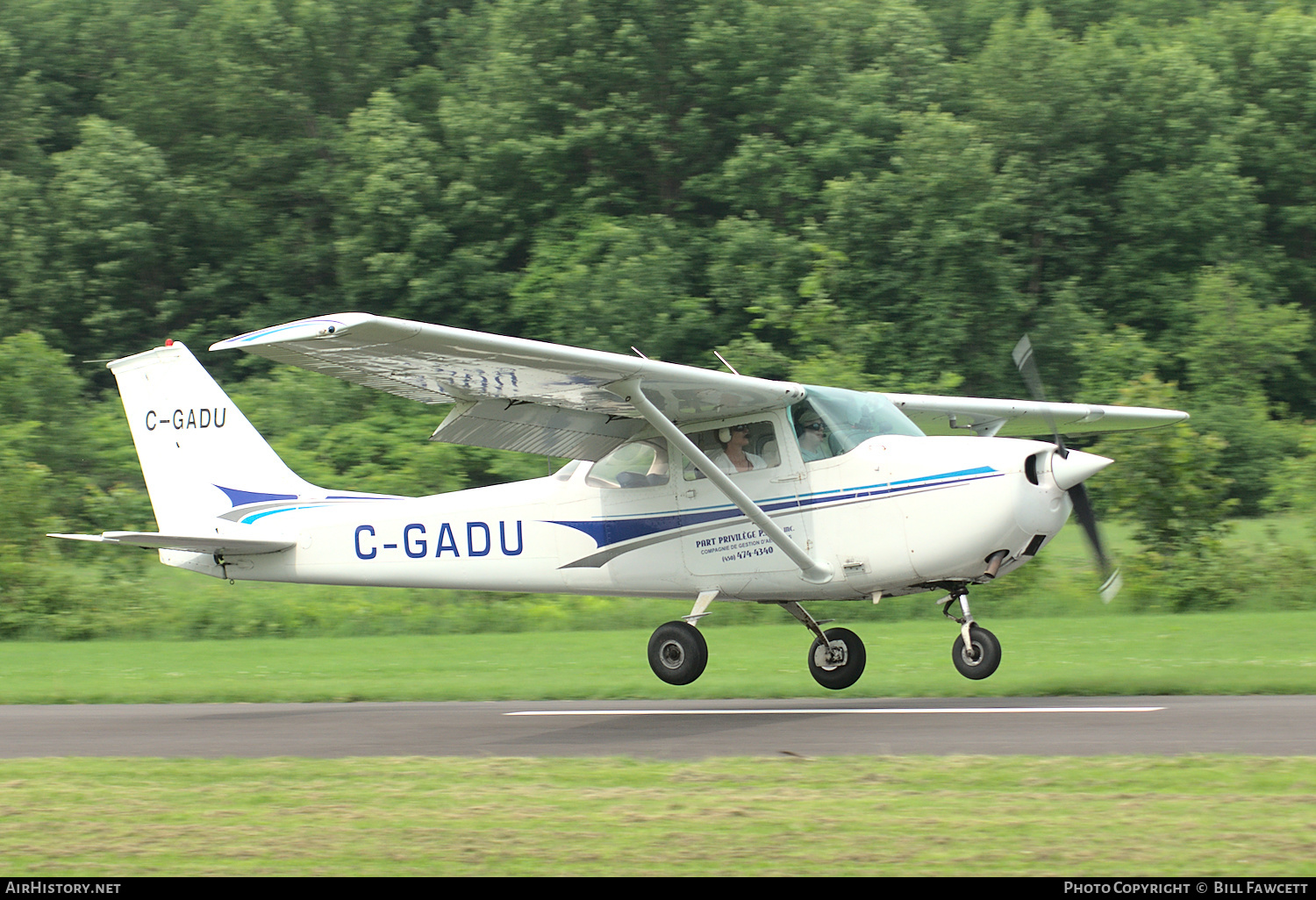 Aircraft Photo of C-GADU | Cessna 172K | AirHistory.net #353437