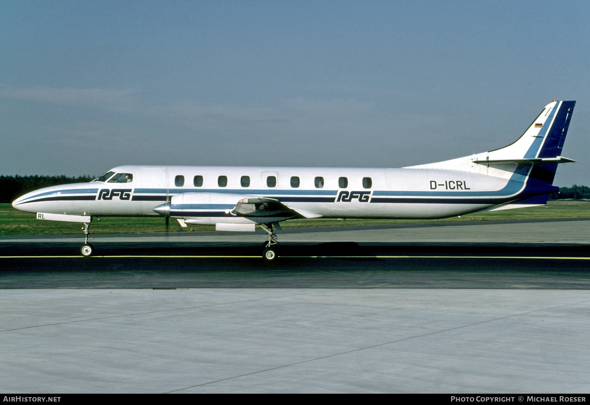 Aircraft Photo of D-ICRL | Swearingen SA-226TC Metro II | RFG - Regionalflug | AirHistory.net #353442