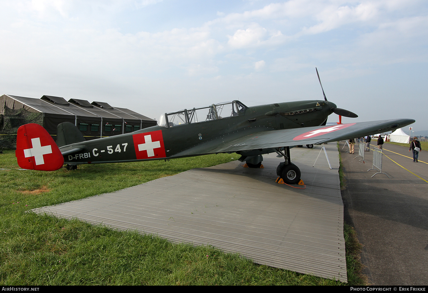 Aircraft Photo of D-FRBI / C-547 | EKW C-3603 | Switzerland - Air Force | AirHistory.net #353447