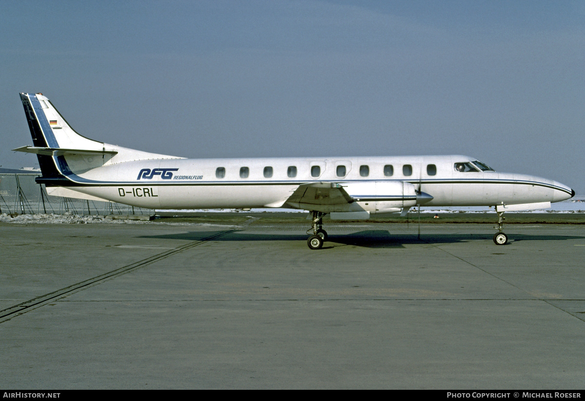 Aircraft Photo of D-ICRL | Swearingen SA-226TC Metro II | RFG - Regionalflug | AirHistory.net #353465