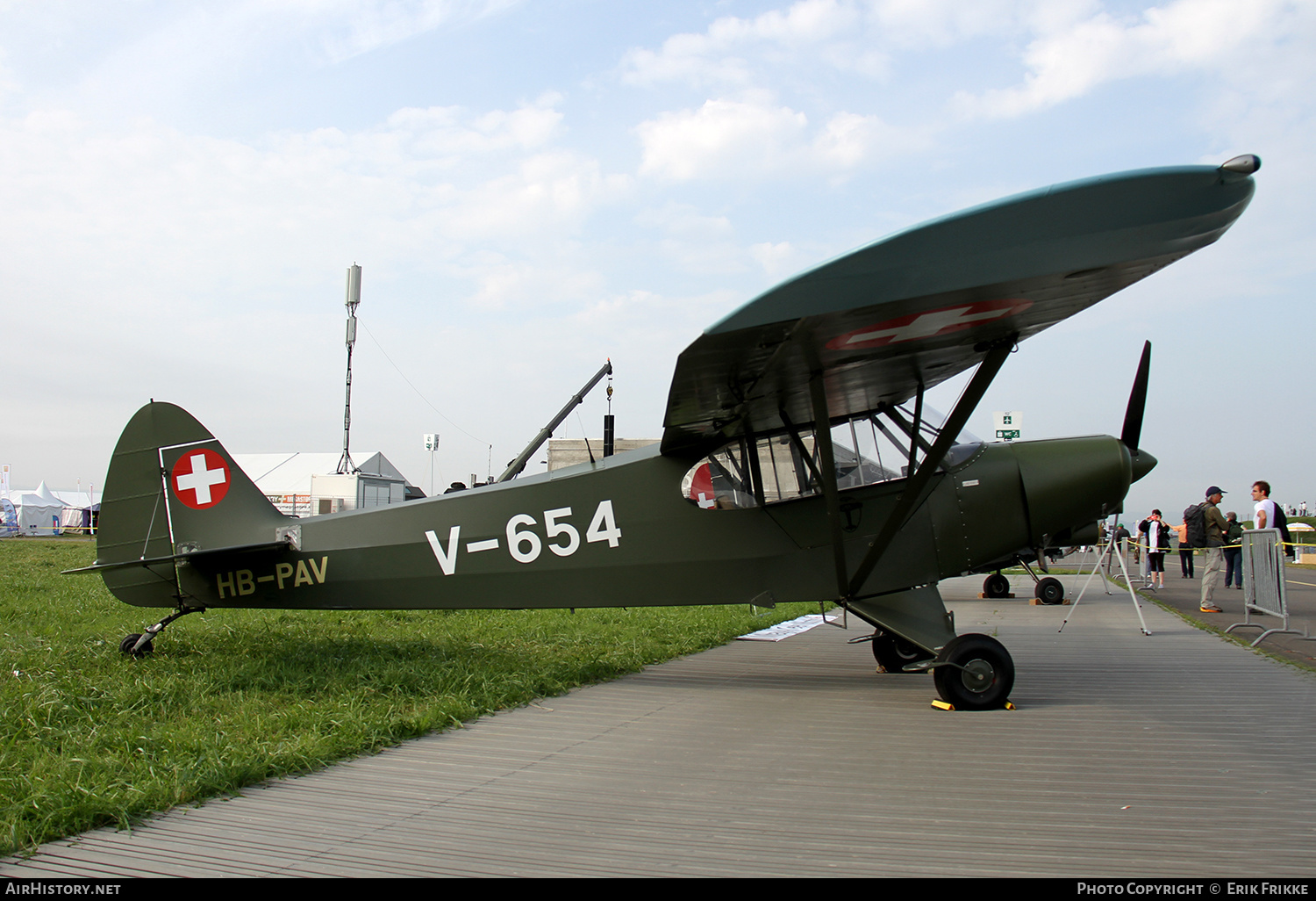 Aircraft Photo of HB-PAV | CubCrafters PA-18-150 Super Cub | Switzerland - Air Force | AirHistory.net #353480