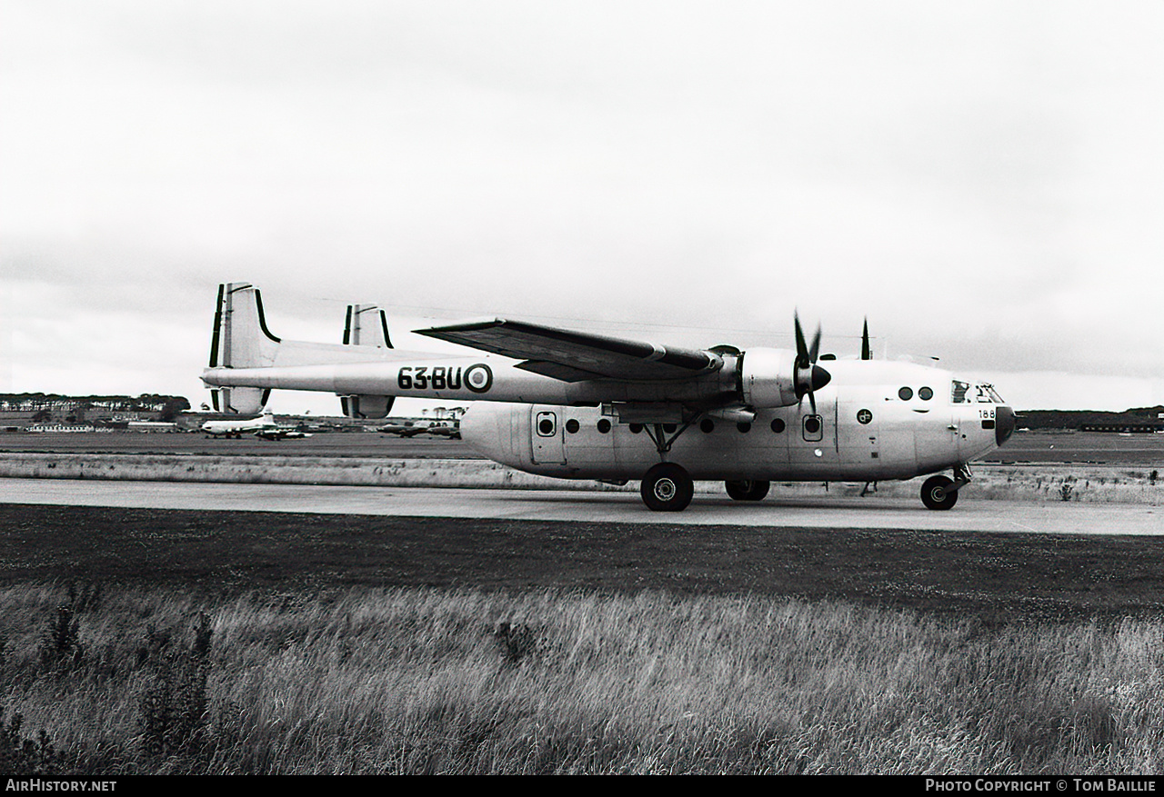 Aircraft Photo of 188 | Nord 2501F-3 Noratlas | France - Air Force | AirHistory.net #353489