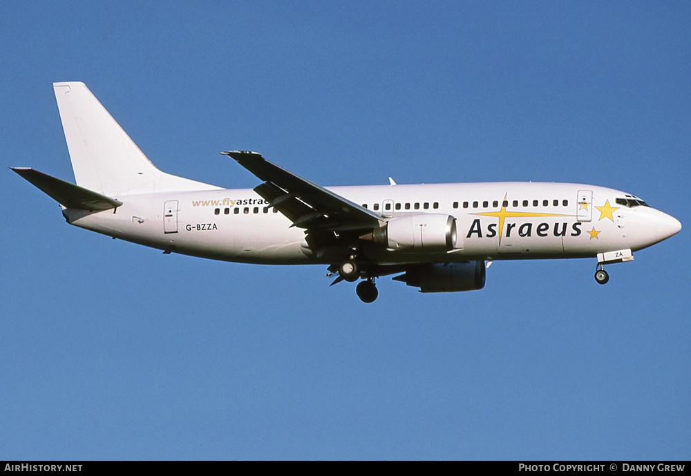 Aircraft Photo of G-BZZA | Boeing 737-3L9 | Astraeus Airlines | AirHistory.net #353490
