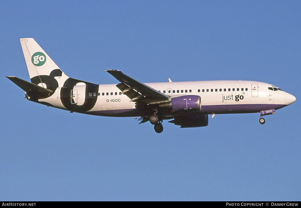 Aircraft Photo of G-IGOC | Boeing 737-3Y0 | Go Fly | AirHistory.net #353524