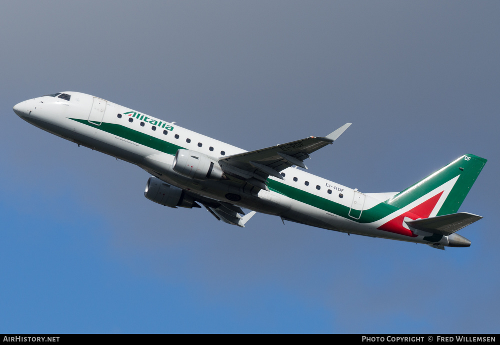 Aircraft Photo of EI-RDF | Embraer 175STD (ERJ-170-200STD) | Alitalia CityLiner | AirHistory.net #353540