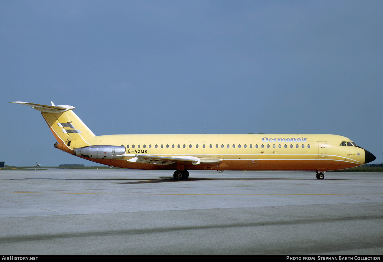 Aircraft Photo of G-AXMK | BAC 111-518FG One-Eleven | Germanair | AirHistory.net #353546