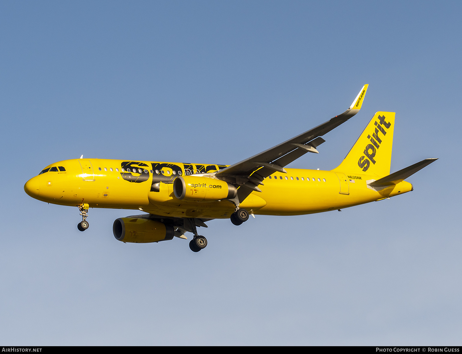 Aircraft Photo of N620NK | Airbus A320-232 | Spirit Airlines | AirHistory.net #353568