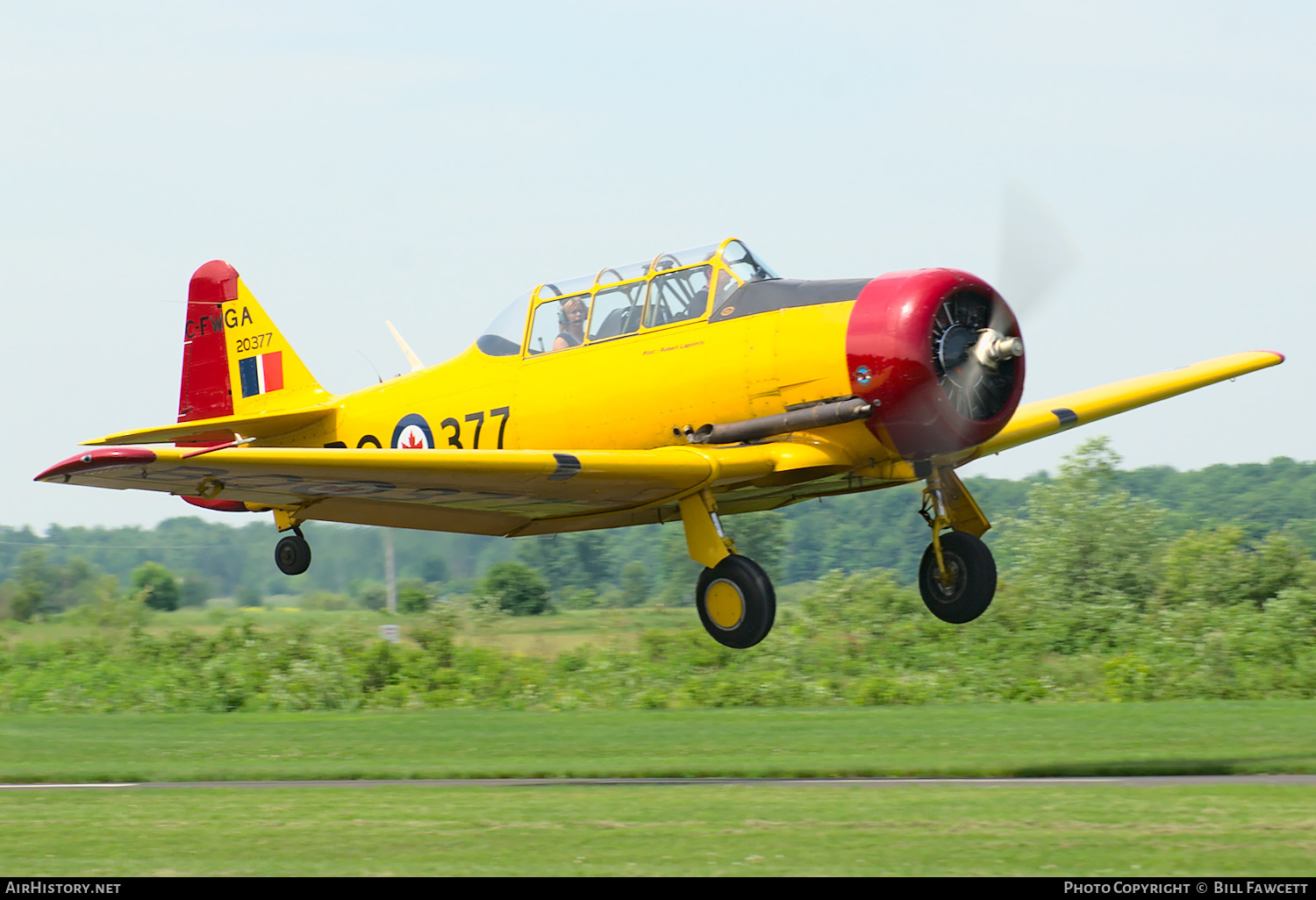 Aircraft Photo of C-FWGA / 20377 | North American Harvard Mk4 | Canada - Air Force | AirHistory.net #353572
