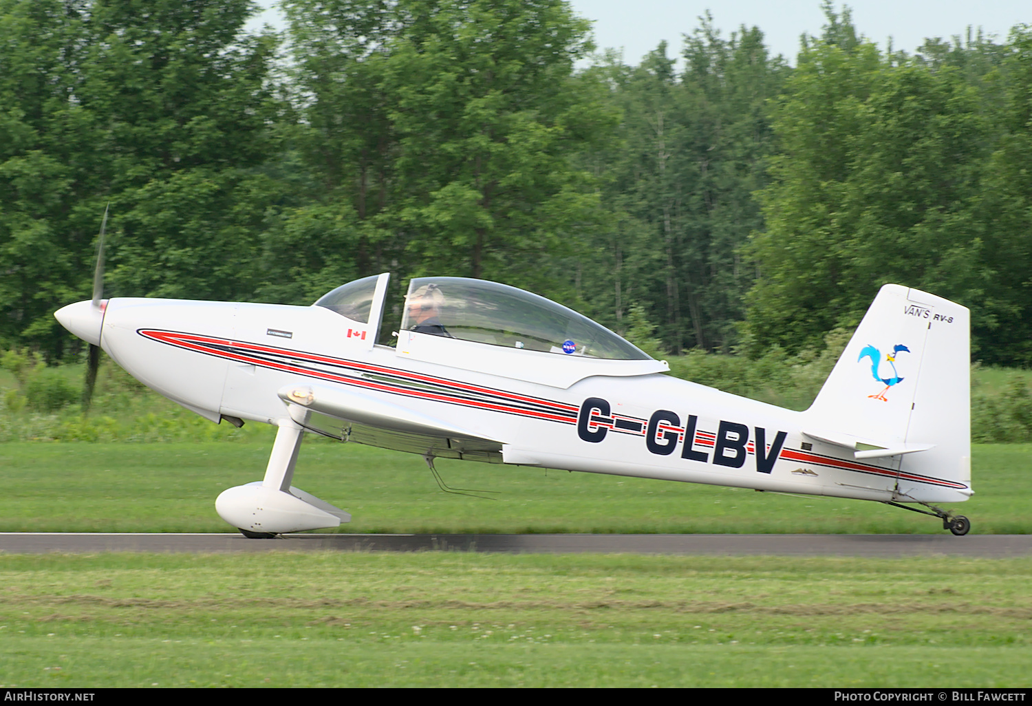 Aircraft Photo of C-GLBV | Van's RV-8 | AirHistory.net #353574