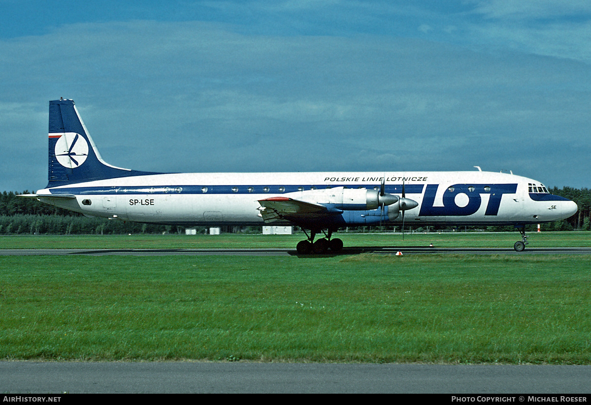 Aircraft Photo of SP-LSE | Ilyushin Il-18V | LOT Polish Airlines - Polskie Linie Lotnicze | AirHistory.net #353578