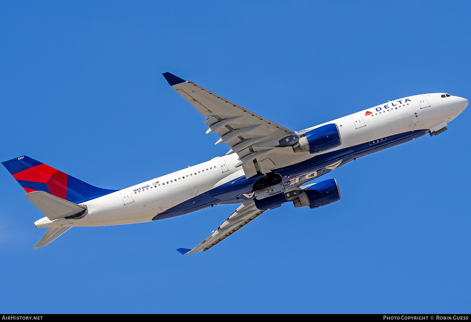 Aircraft Photo of N851NW | Airbus A330-223 | Delta Air Lines | AirHistory.net #353589