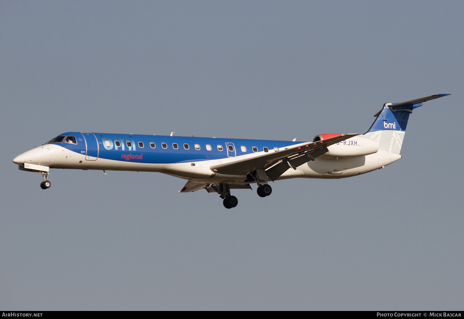 Aircraft Photo of G-RJXH | Embraer ERJ-145EP (EMB-145EP) | BMI Regional | AirHistory.net #353600