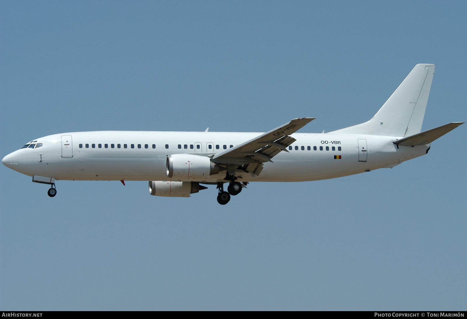 Aircraft Photo of OO-VBR | Boeing 737-4Y0 | AirHistory.net #353608