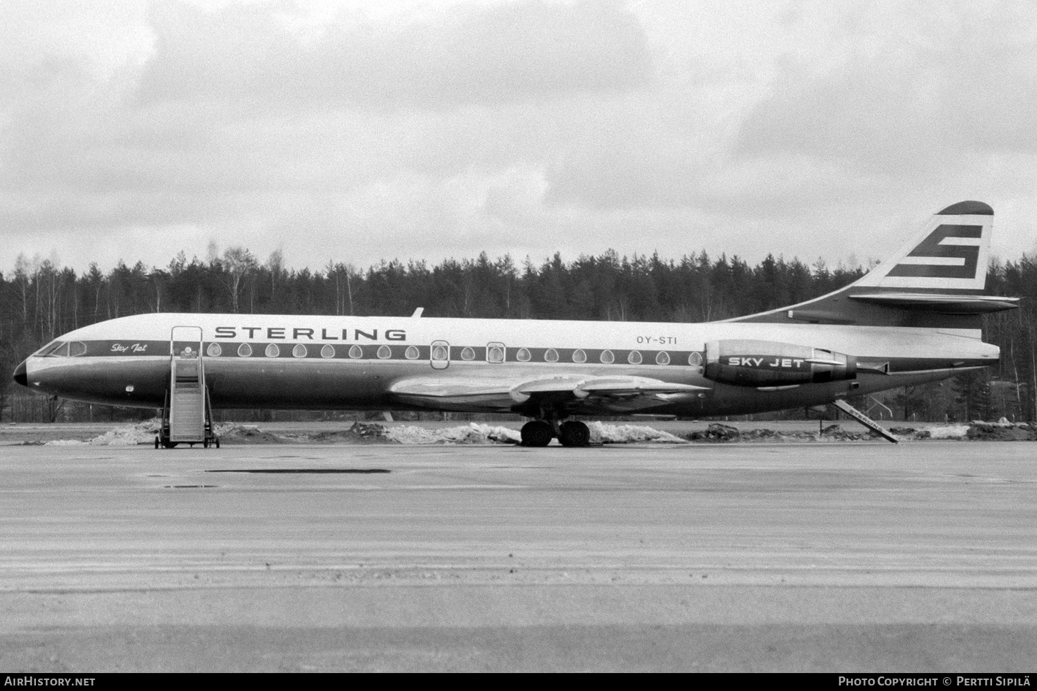 Aircraft Photo of OY-STI | Sud SE-210 Caravelle 10B3 Super B | Sterling Airways | AirHistory.net #353613