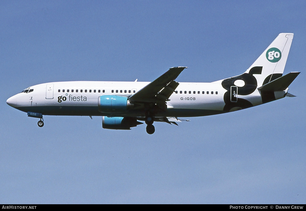 Aircraft Photo of G-IGOB | Boeing 737-36Q | Go Fly | AirHistory.net #353621