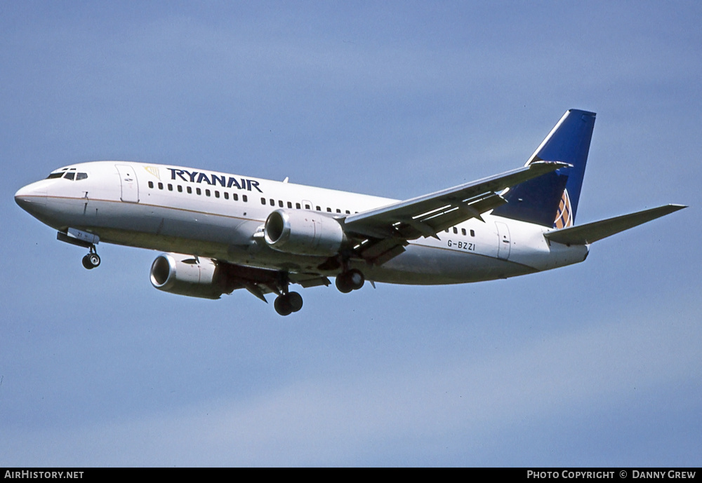 Aircraft Photo of G-BZZI | Boeing 737-3Q8 | Ryanair | AirHistory.net #353622