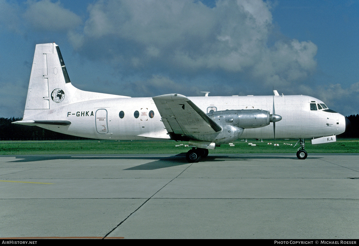 Aircraft Photo of F-GHKA | Hawker Siddeley HS-748 Srs2A/263 | Heliglobe Finet France Cargo | AirHistory.net #353635