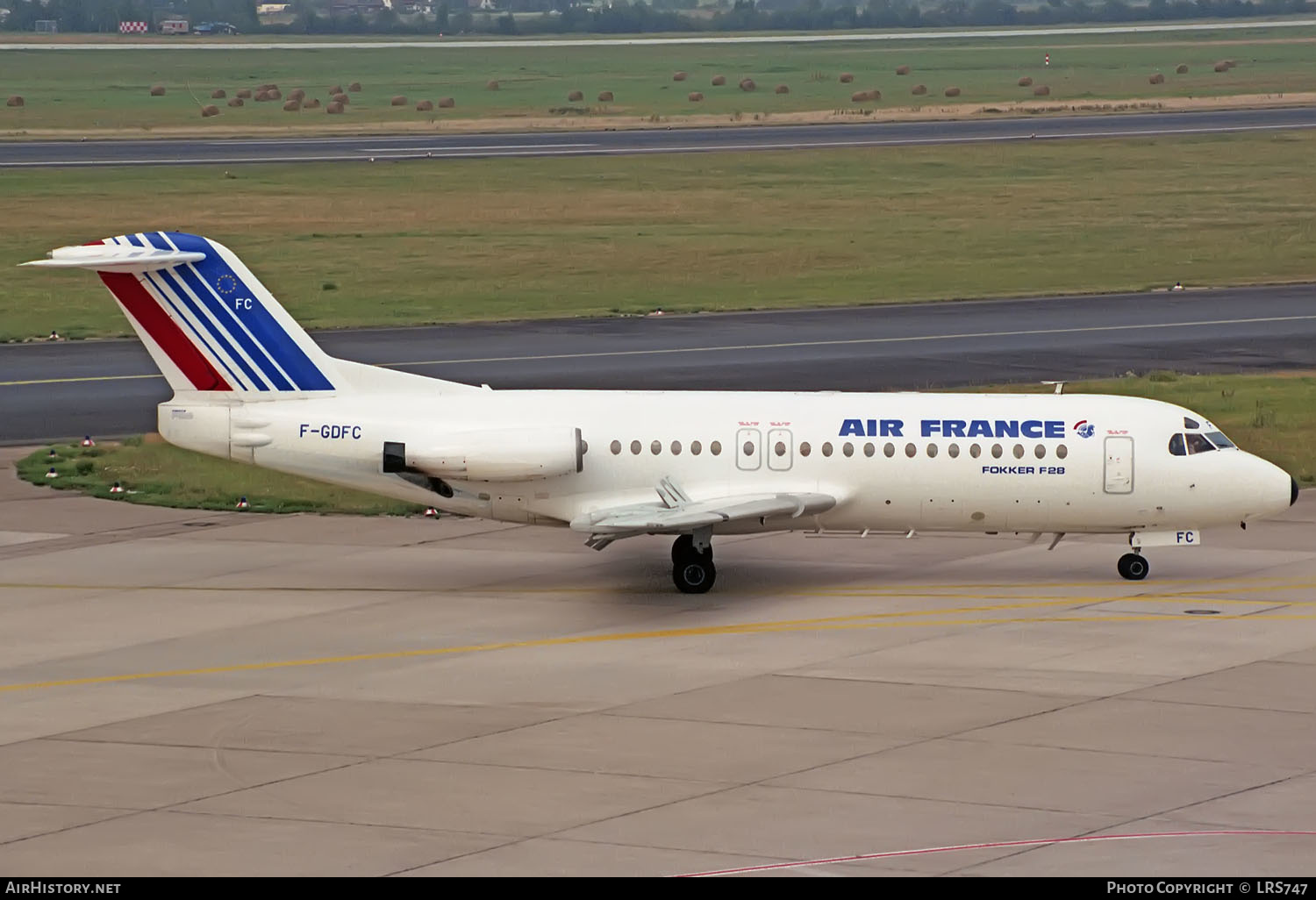 Aircraft Photo of F-GDFC | Fokker F28-4000 Fellowship | Air France | AirHistory.net #353672
