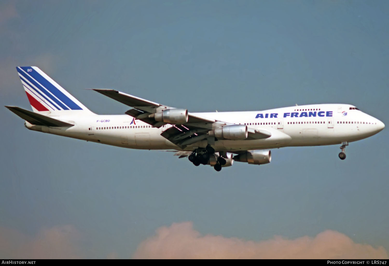 Aircraft Photo of F-GCBD | Boeing 747-228BM | Air France | AirHistory.net #353680