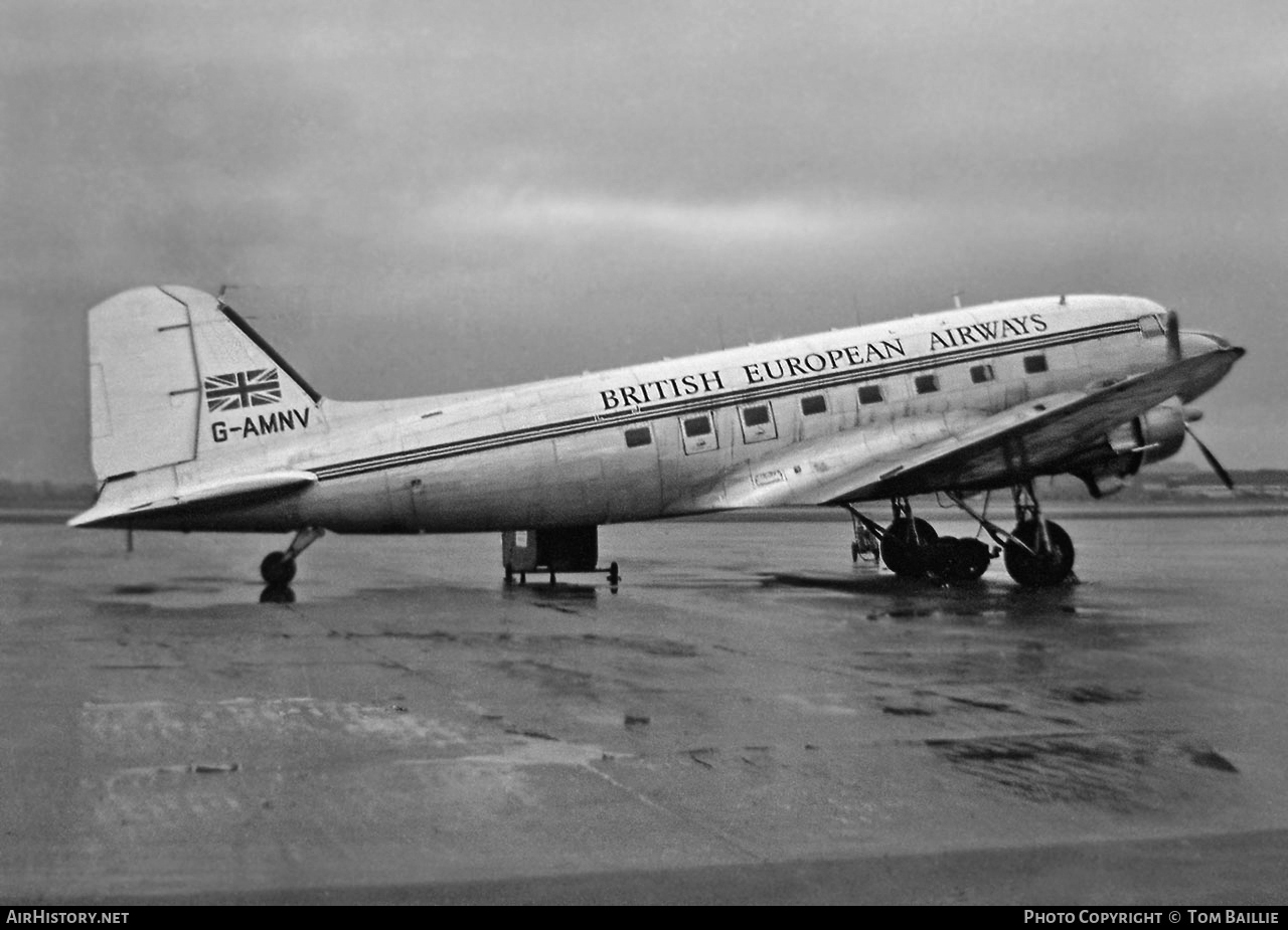 Aircraft Photo of G-AMNV | Douglas C-47B Skytrain | BEA - British European Airways | AirHistory.net #353697