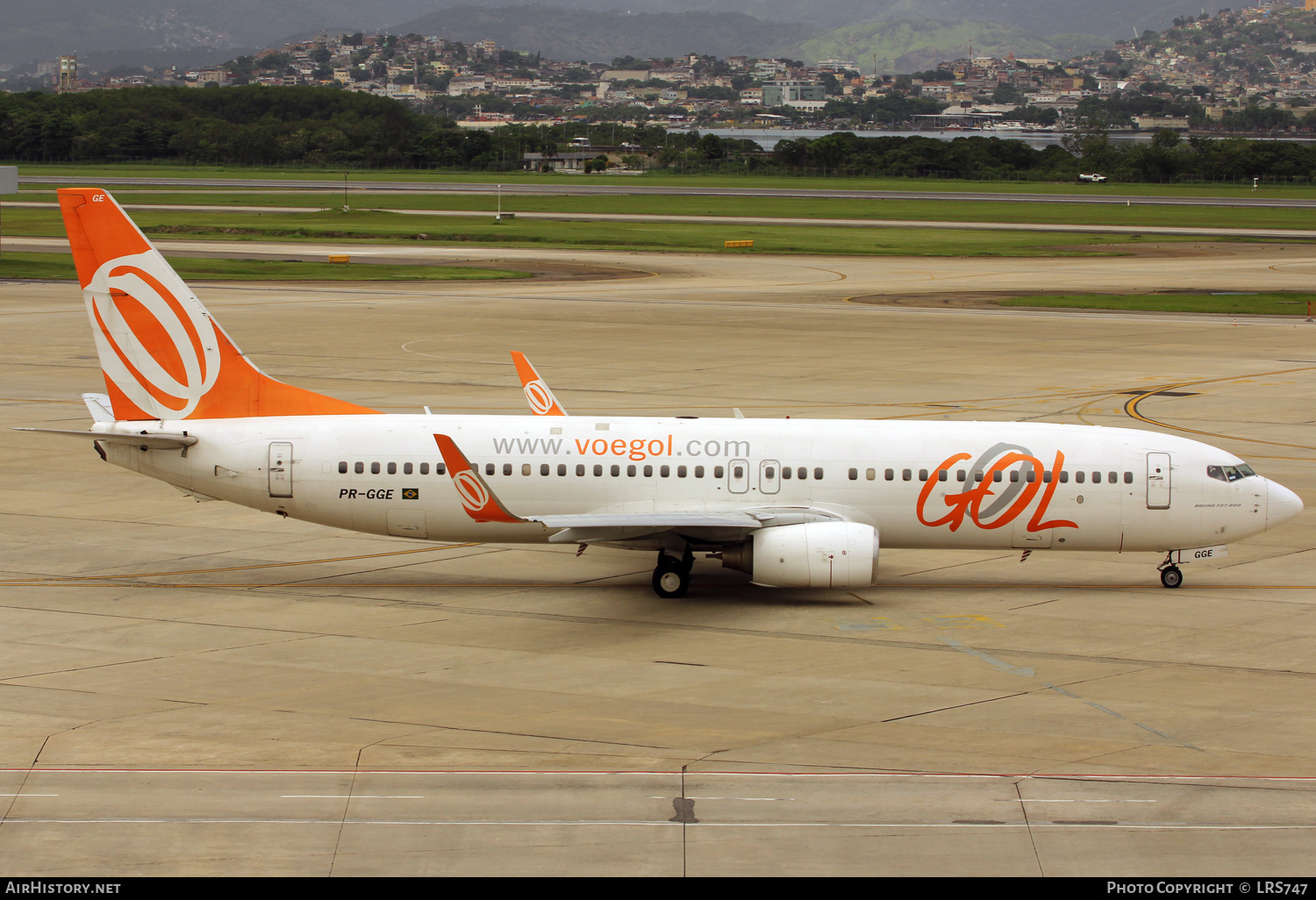 Aircraft Photo of PR-GGE | Boeing 737-8EH | GOL Linhas Aéreas | AirHistory.net #353713