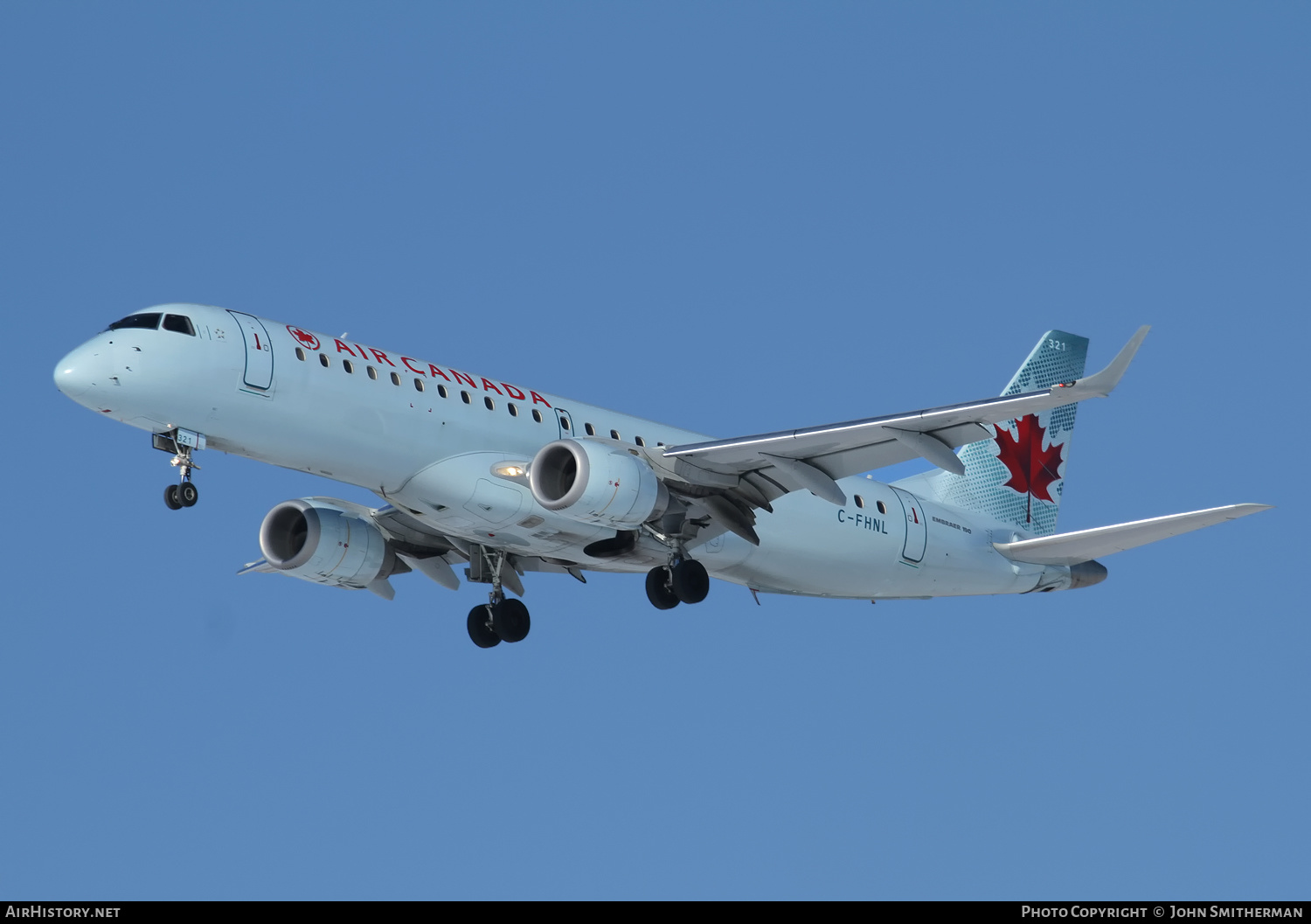 Aircraft Photo of C-FHNL | Embraer 190AR (ERJ-190-100IGW) | Air Canada | AirHistory.net #353723