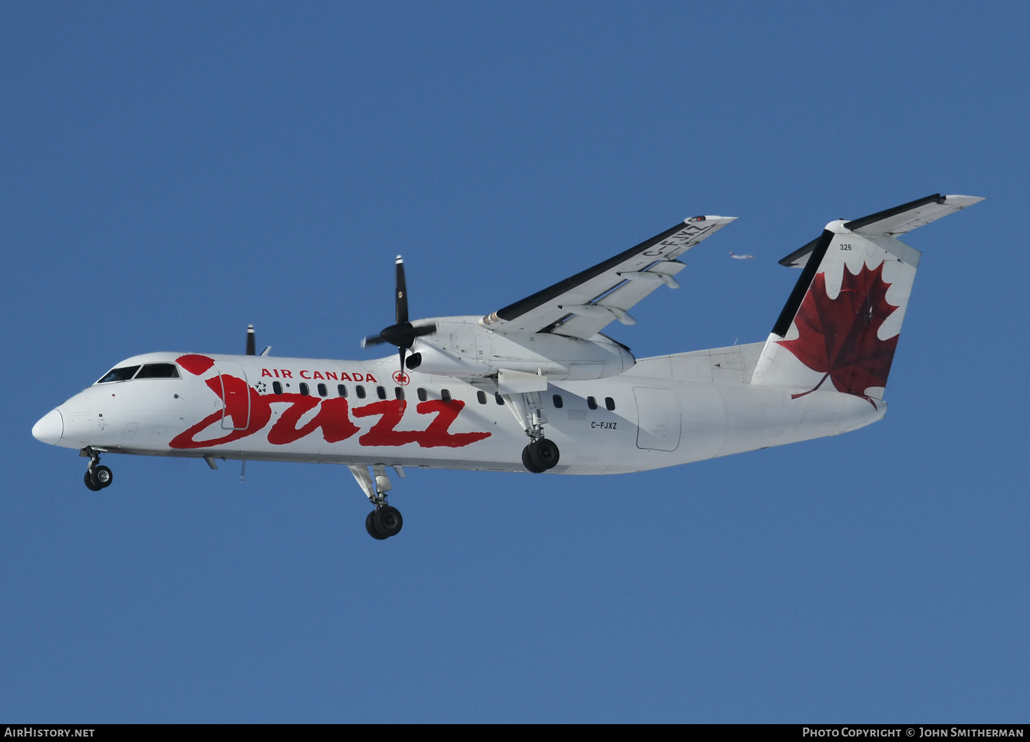 Aircraft Photo of C-FJXZ | De Havilland Canada DHC-8-311 Dash 8 | Air Canada Jazz | AirHistory.net #353728