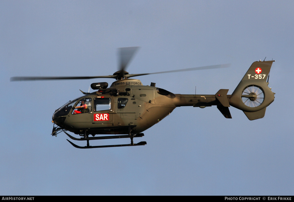 Aircraft Photo of T-357 | Eurocopter TH05 (EC-635P-2+) | Switzerland - Air Force | AirHistory.net #353738