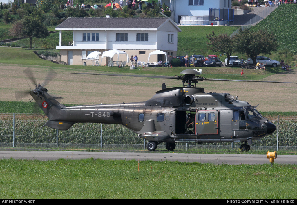 Aircraft Photo of T-340 | Eurocopter TH98 Cougar (AS-532UL) | Switzerland - Air Force | AirHistory.net #353739