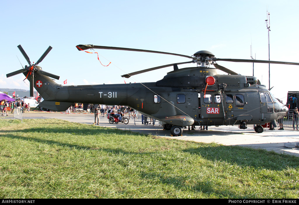 Aircraft Photo of T-311 | Aerospatiale TH06 Super Puma (AS-332M1) | Switzerland - Air Force | AirHistory.net #353741