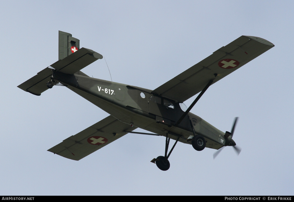 Aircraft Photo of V-617 | Pilatus PC-6/B2-H2M-1 Turbo Porter | Switzerland - Air Force | AirHistory.net #353744