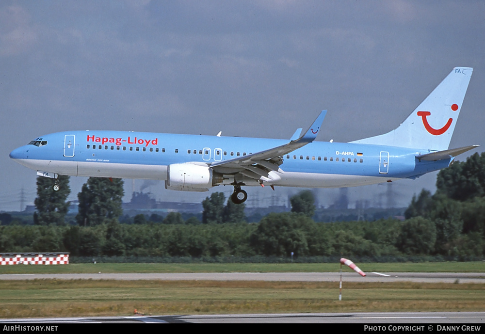 Aircraft Photo of D-AHFA | Boeing 737-8K5 | Hapag-Lloyd | AirHistory.net #353756