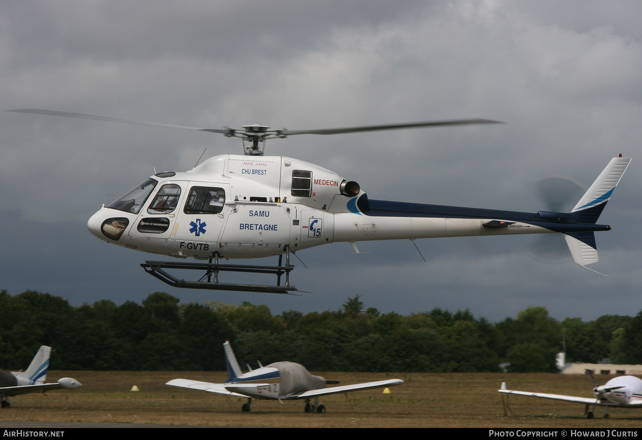 Aircraft Photo of F-GVTB | Eurocopter AS-355N Ecureuil 2 | SAMU - Service d'Aide Médicale Urgente | AirHistory.net #353765