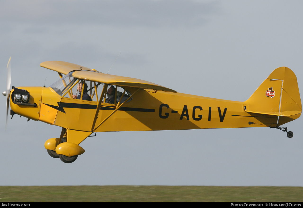 Aircraft Photo of G-AGIV | Piper J-3C-65 Cub | AirHistory.net #353777