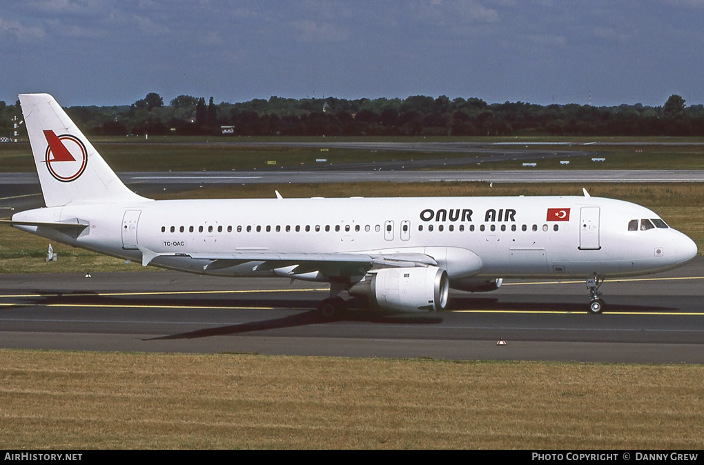 Aircraft Photo of TC-OAC | Airbus A320-212 | Onur Air | AirHistory.net #353793