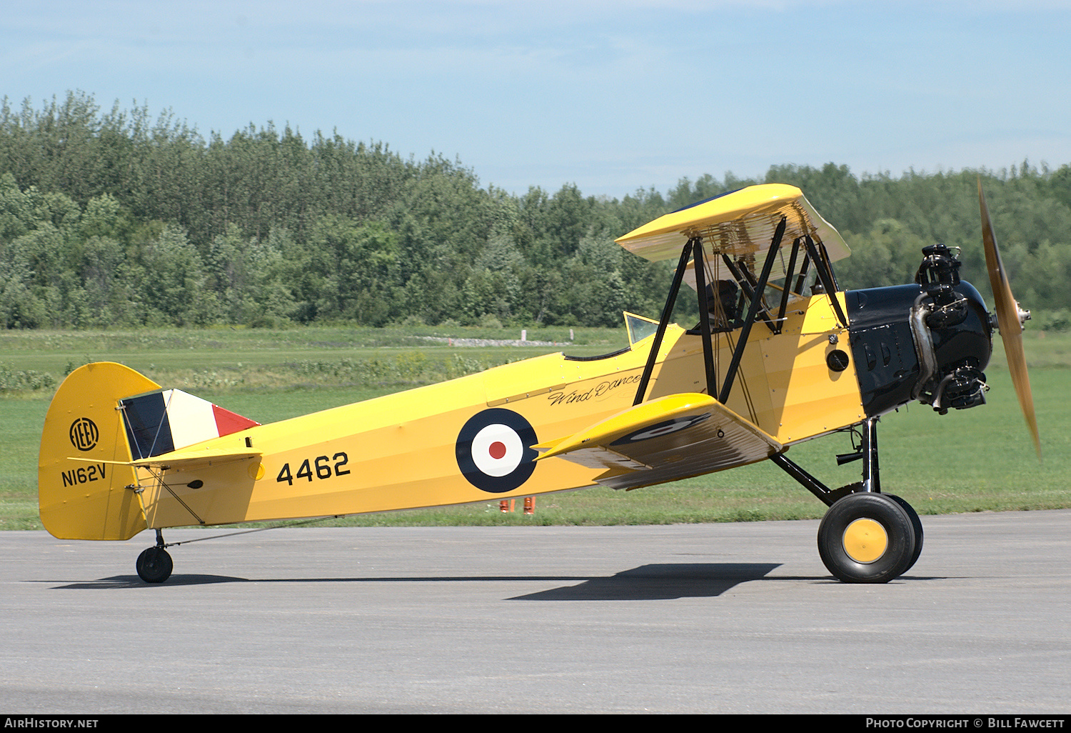 Aircraft Photo of N162V / 4462 | Fleet 16B Finch Mk2 | Canada - Air Force | AirHistory.net #353798