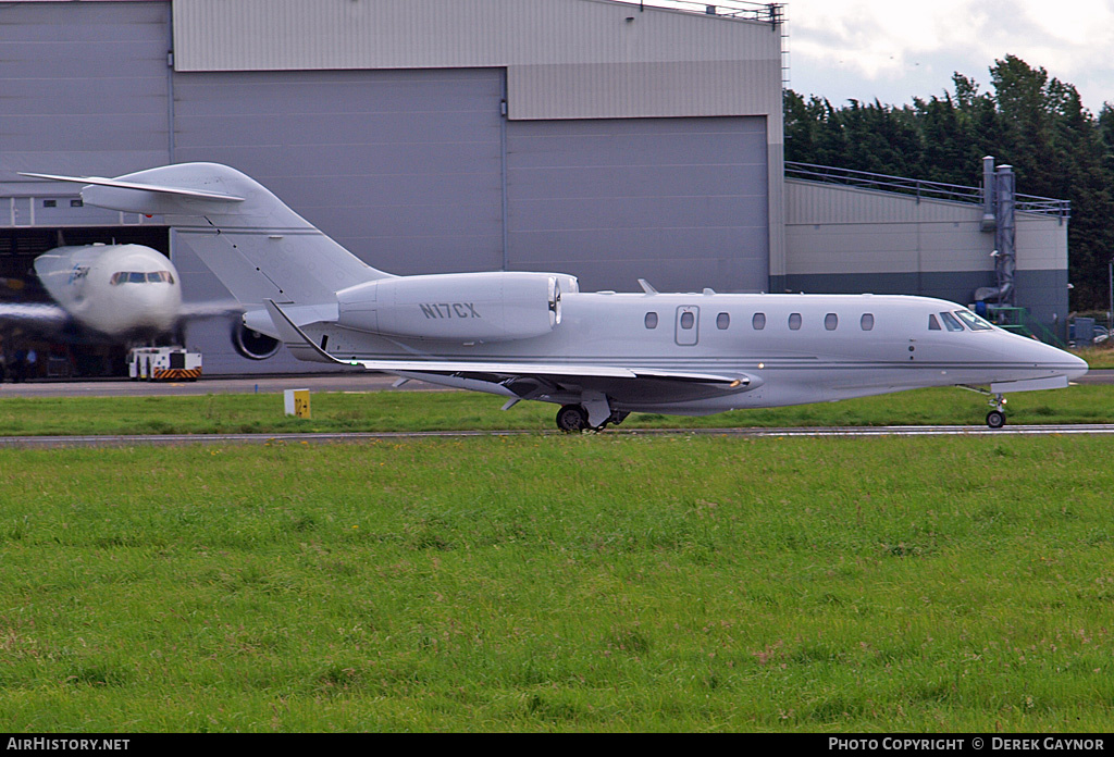 Aircraft Photo of N17CX | Cessna 750 Citation X | AirHistory.net #353803