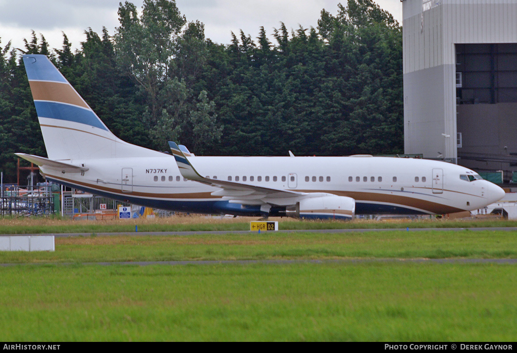 Aircraft Photo of N737KY | Boeing 737-7AW BBJ | AirHistory.net #353811