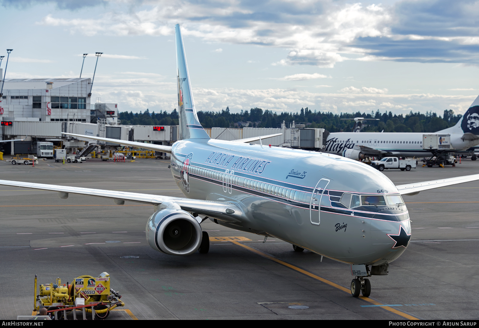 Aircraft Photo of N569AS | Boeing 737-890 | Alaska Airlines | AirHistory.net #353815