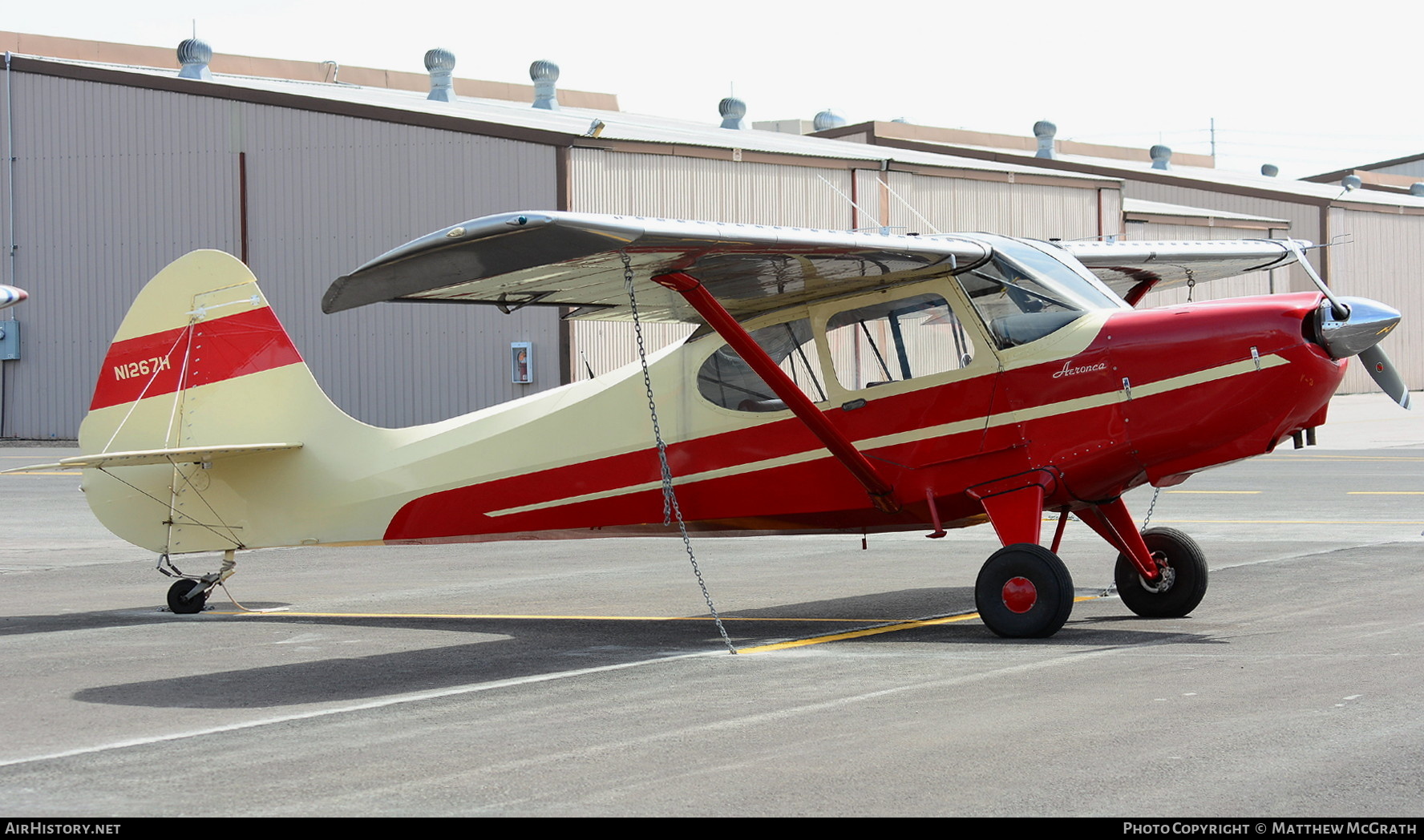 Aircraft Photo of N1267H | Aeronca 15AC Sedan | AirHistory.net #353818