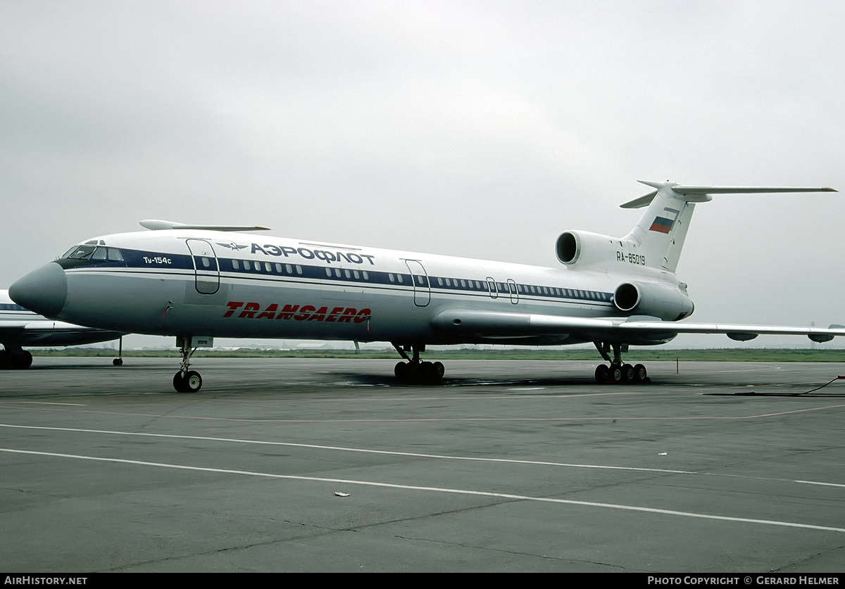 Aircraft Photo of RA-85019 | Tupolev Tu-154S | Aeroflot | AirHistory.net #353845