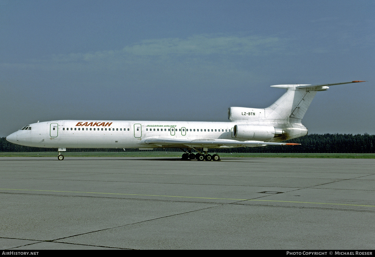 Aircraft Photo of LZ-BTN | Tupolev Tu-154M | Balkan - Bulgarian Airlines | AirHistory.net #353875