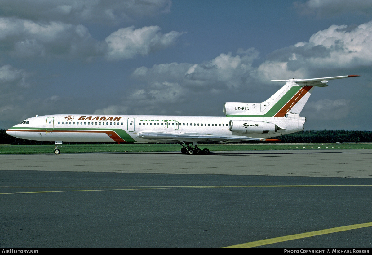 Aircraft Photo of LZ-BTC | Tupolev Tu-154B | Balkan - Bulgarian Airlines | AirHistory.net #353879