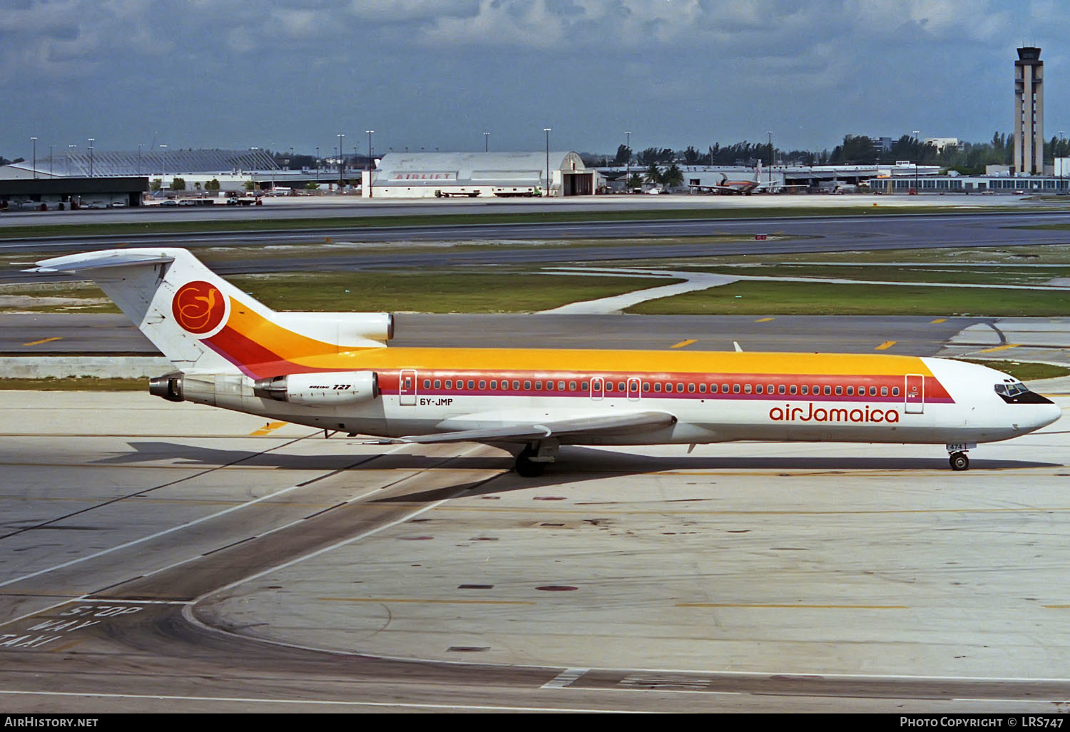 Aircraft Photo of 6Y-JMP | Boeing 727-2J0/Adv | Air Jamaica | AirHistory.net #353884