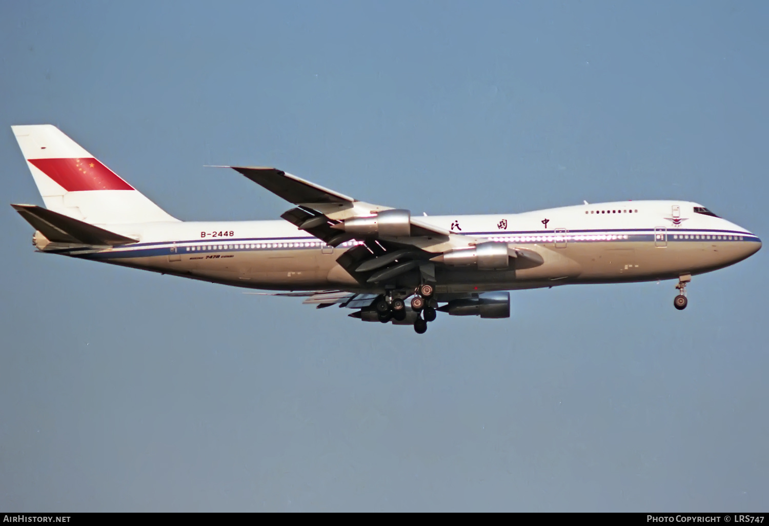 Aircraft Photo of B-2448 | Boeing 747-2J6BM | CAAC - Civil Aviation Administration of China | AirHistory.net #353895