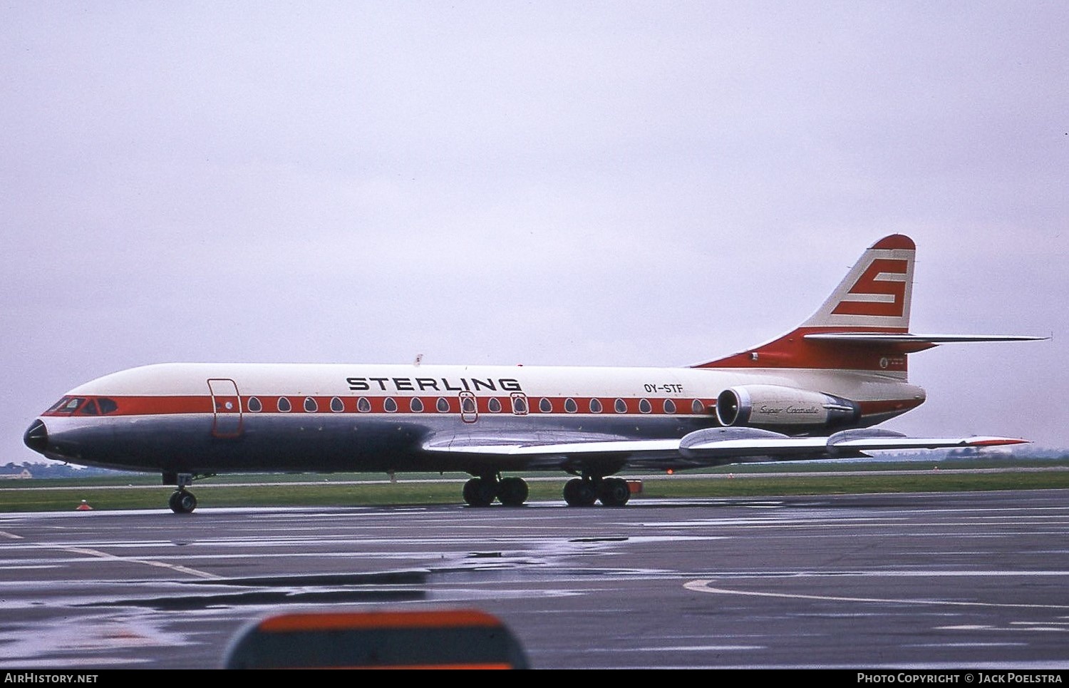 Aircraft Photo of OY-STF | Sud SE-210 Caravelle 10B3 Super B | Sterling Airways | AirHistory.net #353906