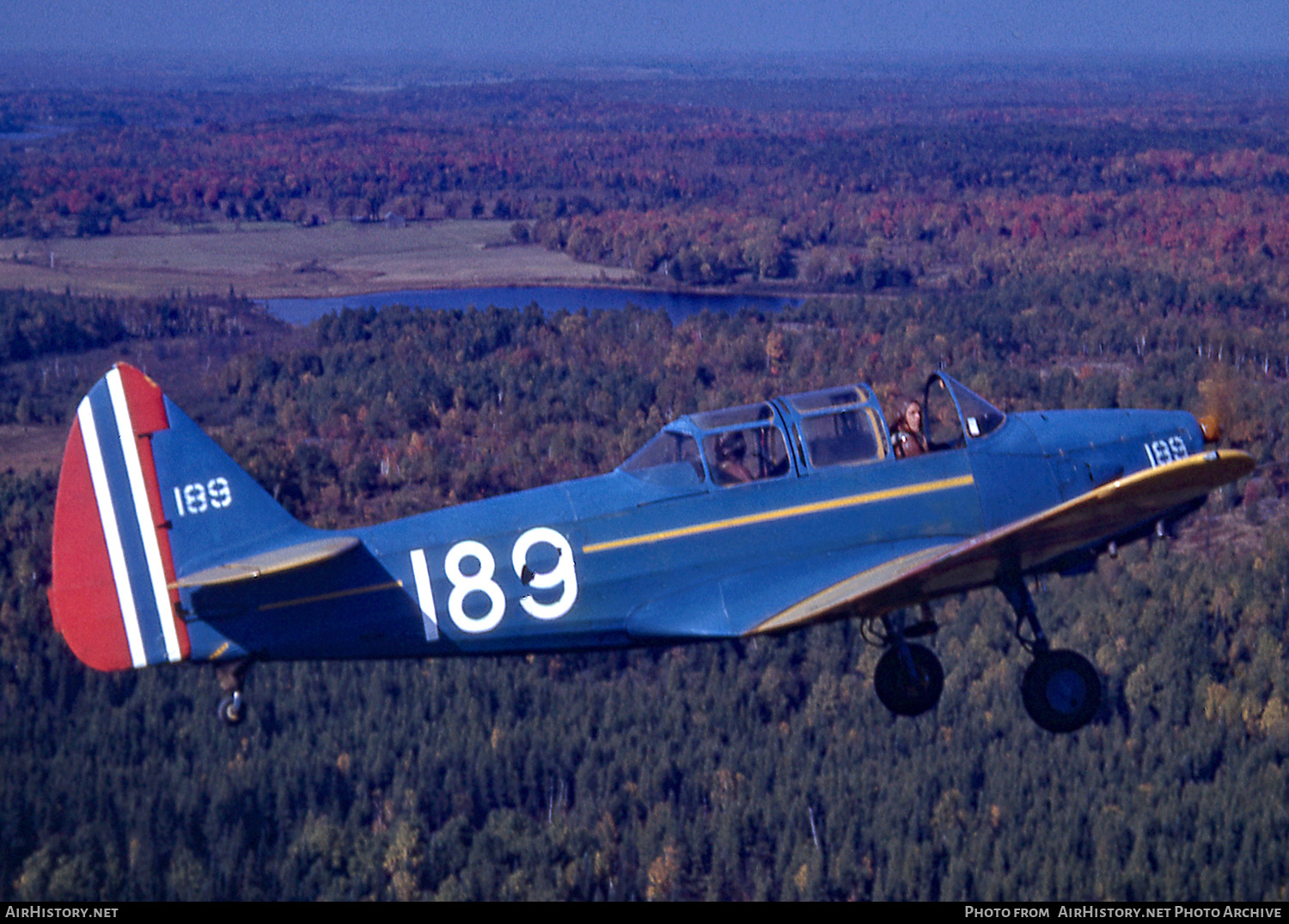 Aircraft Photo of 189 | Fairchild PT-26 Cornell Mk1 | Norway - Air Force | AirHistory.net #353915