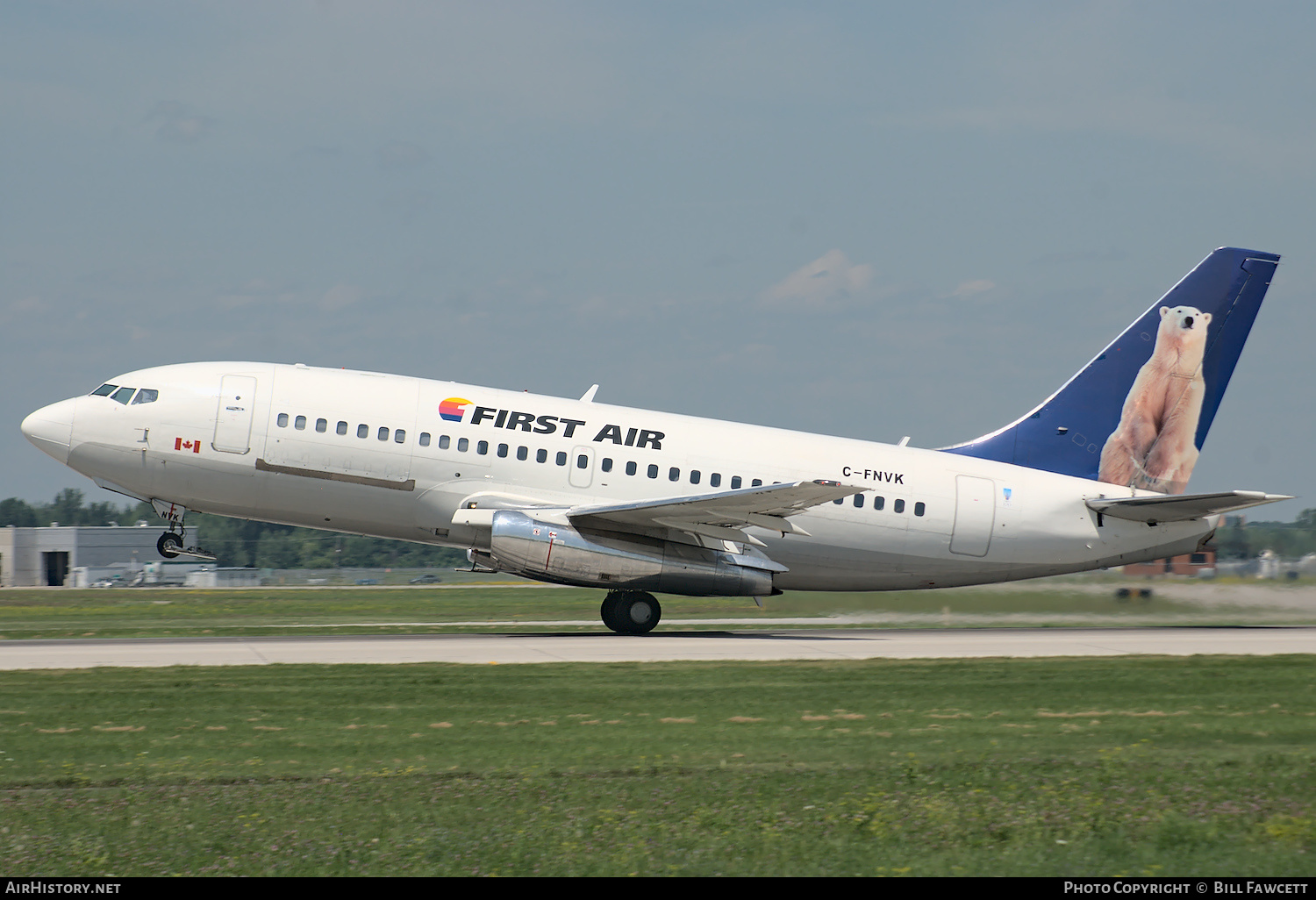 Aircraft Photo of C-FNVK | Boeing 737-2R4C/Adv | First Air | AirHistory.net #353922