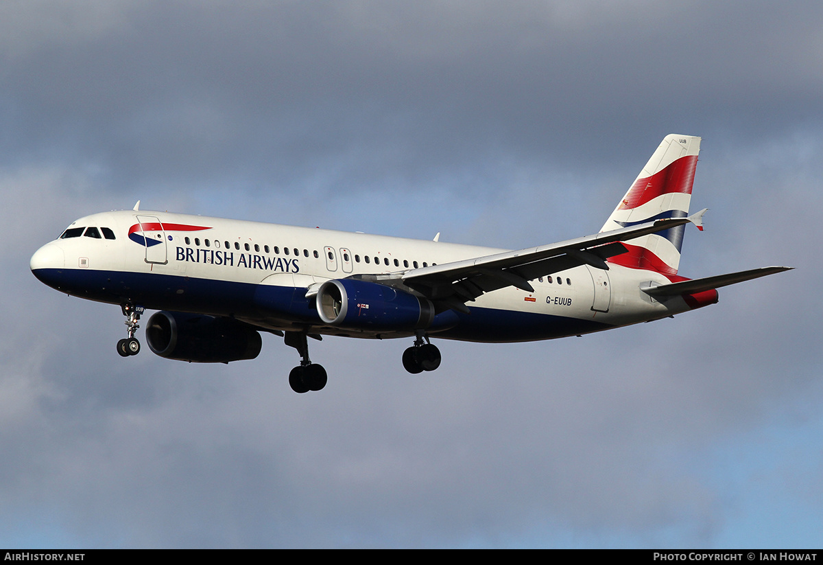 Aircraft Photo of G-EUUB | Airbus A320-232 | British Airways | AirHistory.net #353931