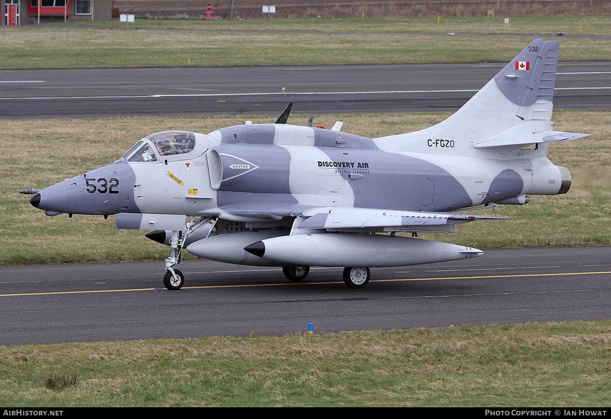 Aircraft Photo of C-FGZO | McDonnell Douglas A-4N Skyhawk II | Discovery Air Defence Services | AirHistory.net #353935